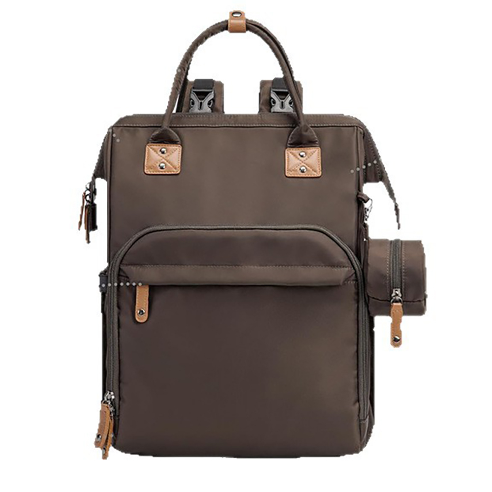 Multi functional Diaper Bag Backpack with Portable Folding Crib