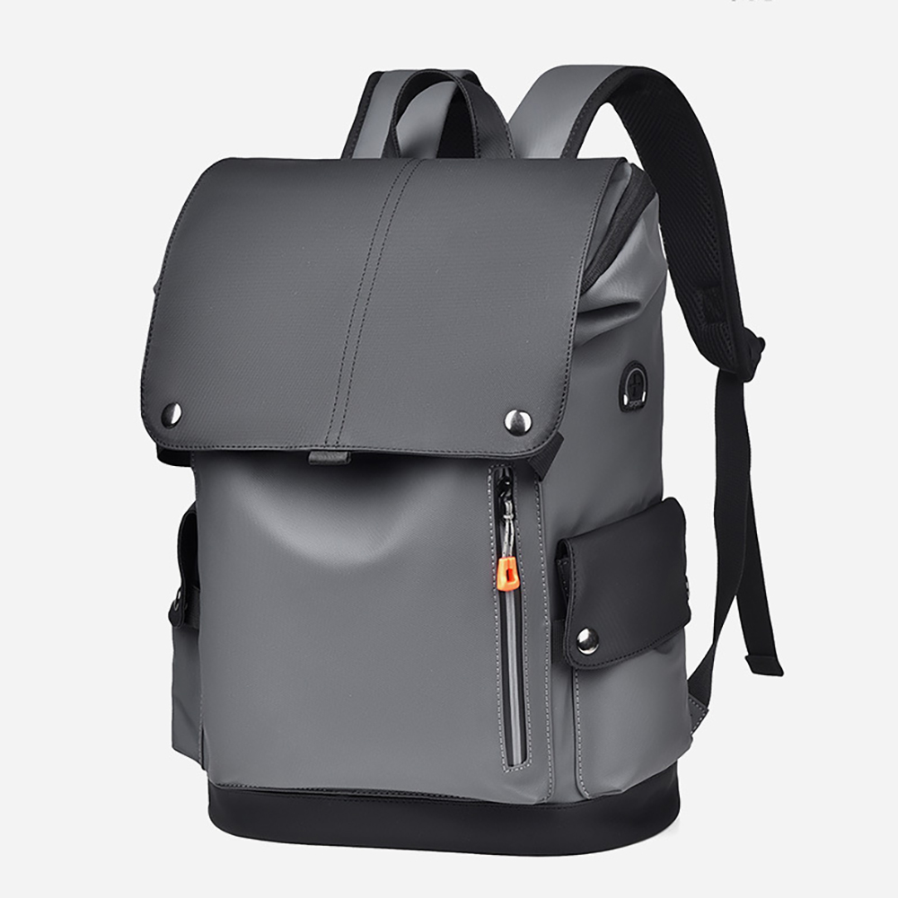 Wholesale Minimalist Flip-top Business Bag with USB Charging Port