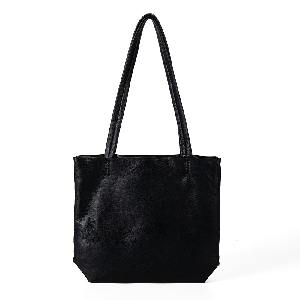 Work Tote Bag Minimalist Soft Leather with Zipper Pocket for Office Women Commute & Daily Use | Wholesale & Bulk Custom Manufacturer