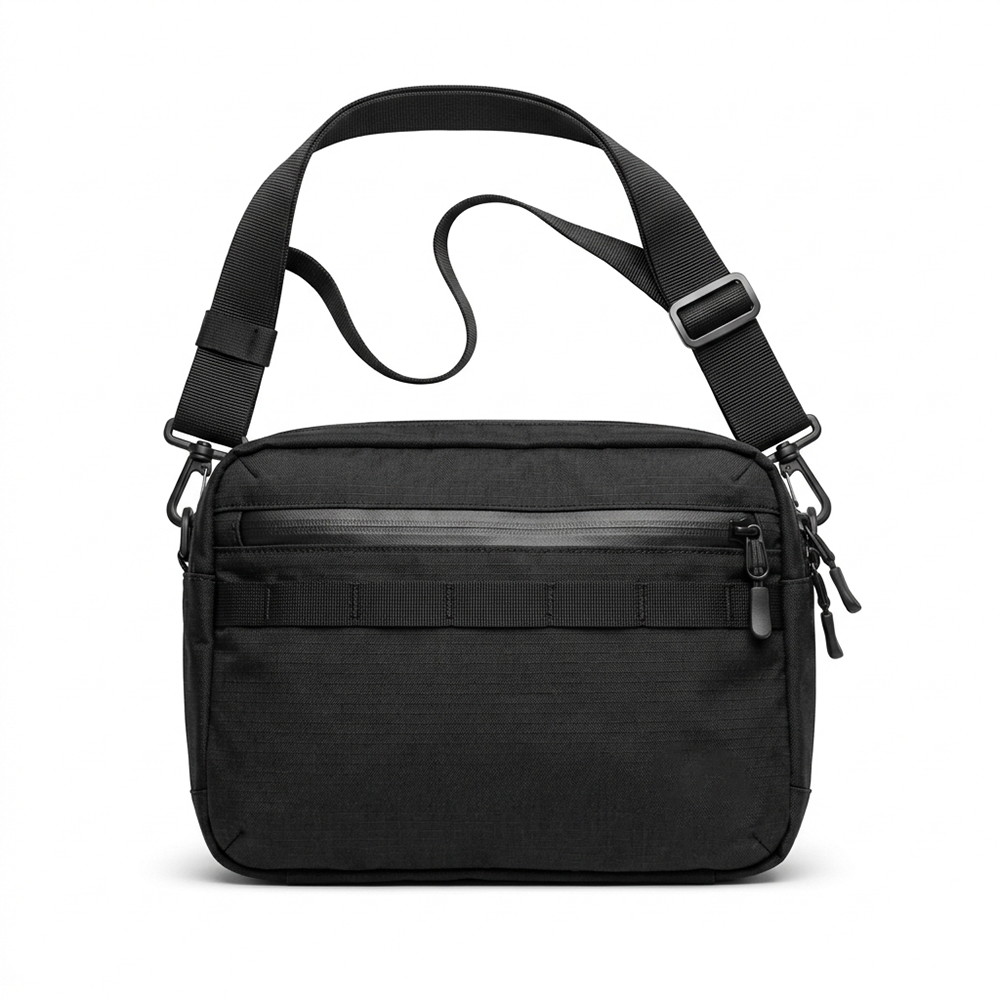 Crossbody Sling Bag Waterproof Fabric with Multi-Pocket Organizer for Men Urban Commute & Travel | Wholesale & Custom OEM/ODM Manufacturer