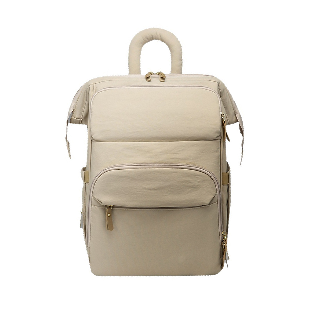 Diaper Bag Backpack Waterproof Fabric with Insulated Pockets & Stroller Straps for Moms Dads Outdoor Travel Baby Care | Wholesale & Custom OEM/ODM Factory