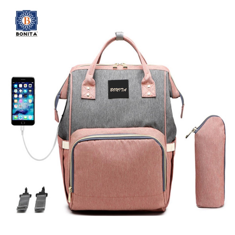 Baby travel bag with USB Charging port /diaper bag backpack / Baby Diaper Backpack bags