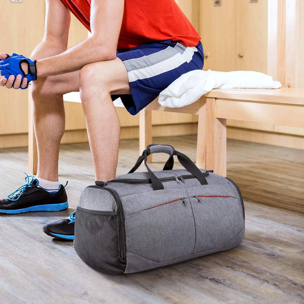 Water Resistant Sports Gym Travel Weekender Duffel Bag Travel Bag Waterproof Sport women Gym bag with Shoe Compartment