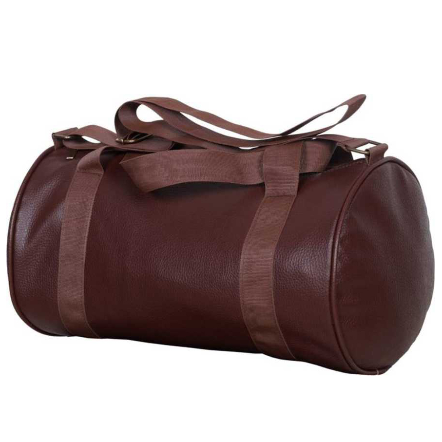 High Quality OEM PU Leather Men Duffel Travel Bag large gym bags