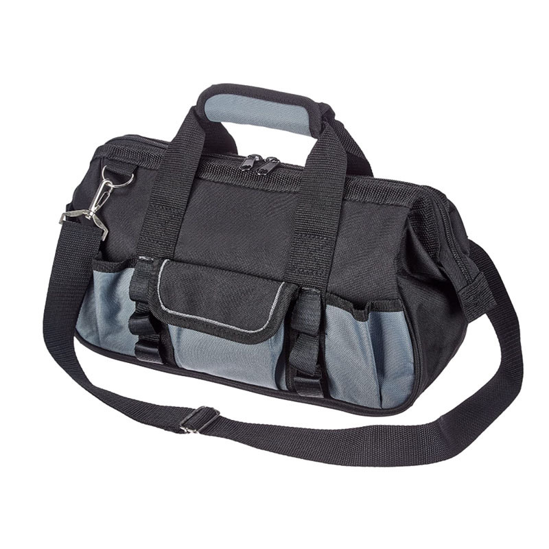 Tool Bag with Strap, Durable Wear-Resistant Base