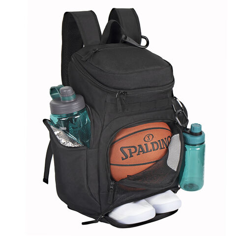  Basketball Backpack Large Sports Bag with Separate Ball holder and Shoes compartment 