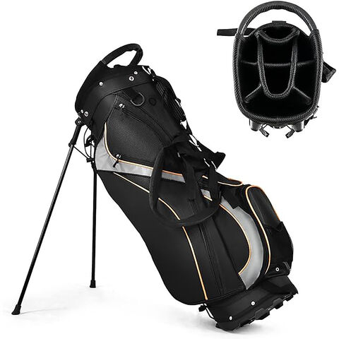 Golf Stand Bag, Portable Golf Bag, Organized Easy-Storage Stand Bag，Durable Fabric