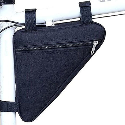 Bicycle Triangle Bag, Frame Bag, Bicycle Cycling Storage Triangle Top Tube Front Pouch Saddle Bag for Road and Mountain Bikes