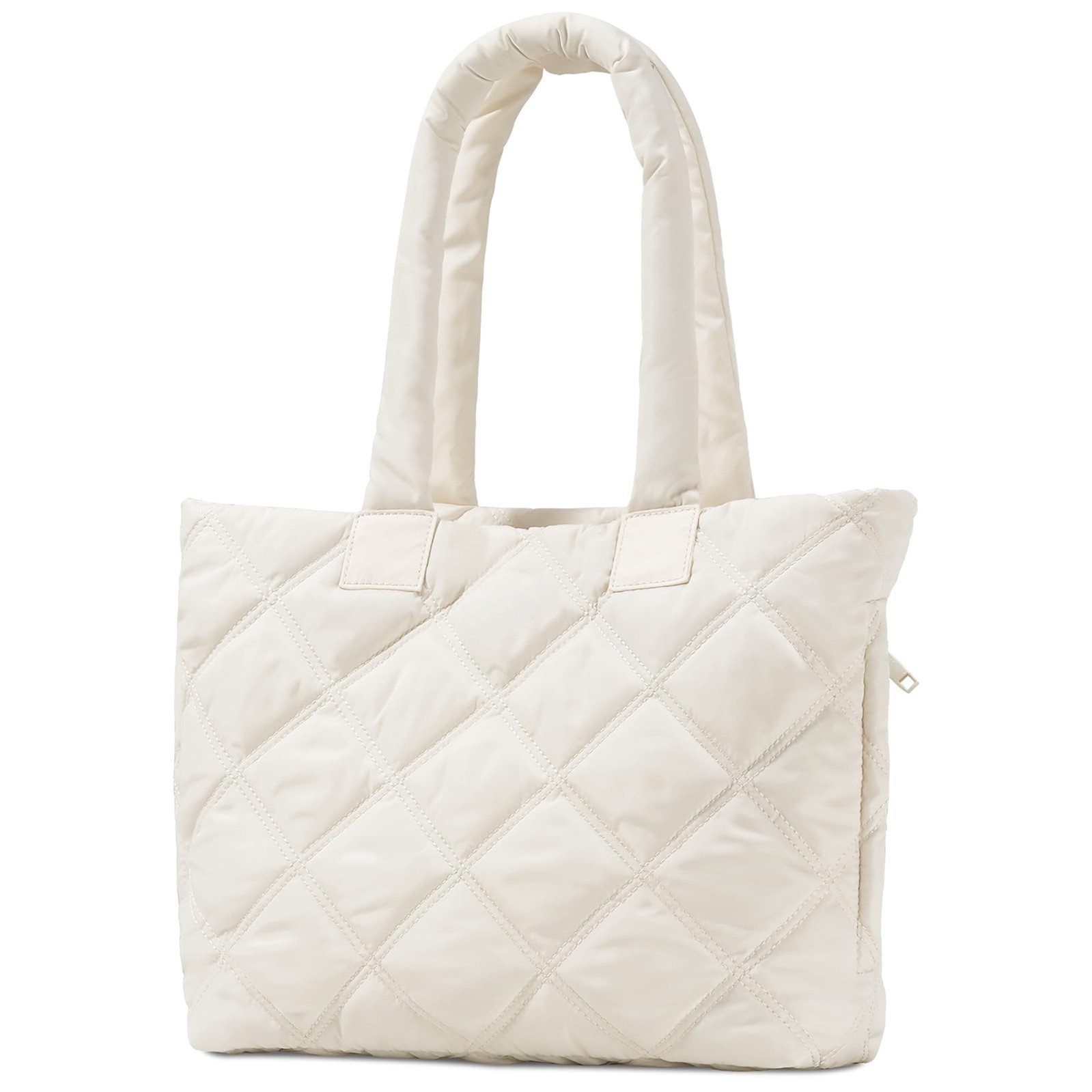 Tote Bag for Women, Quilted Tote Bag with Zipper, Puffer Tote Work Bag, Handbags Large Purse for Casual Work