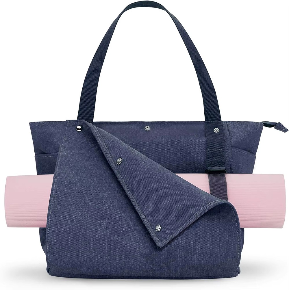 Canvas Yoga Mat Tote Bag