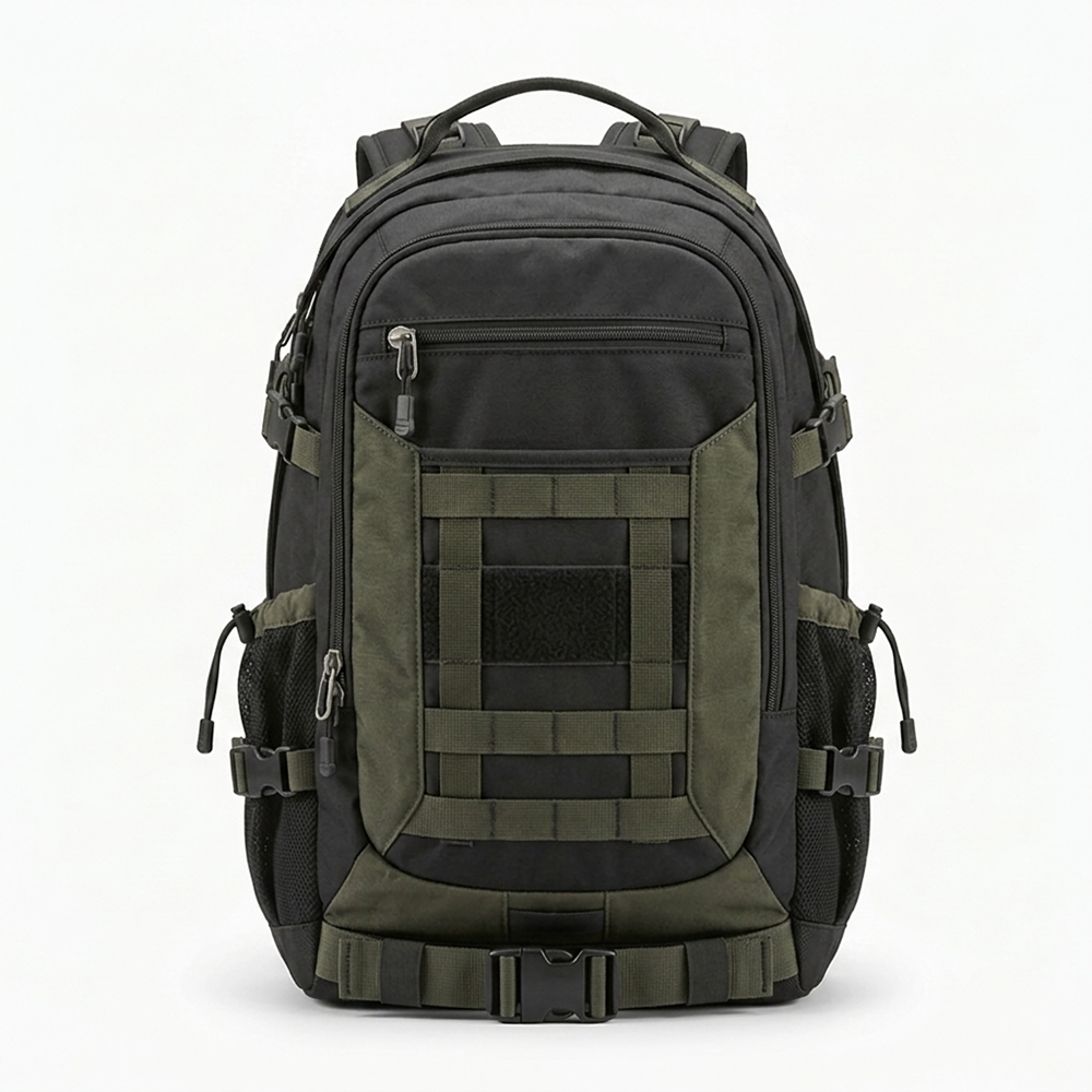 Tactical Outdoor Backpack Water-Resistant Nylon MOLLE Rucksack with Laptop Compartment for Hiking Traveling Men Wholesale B2B