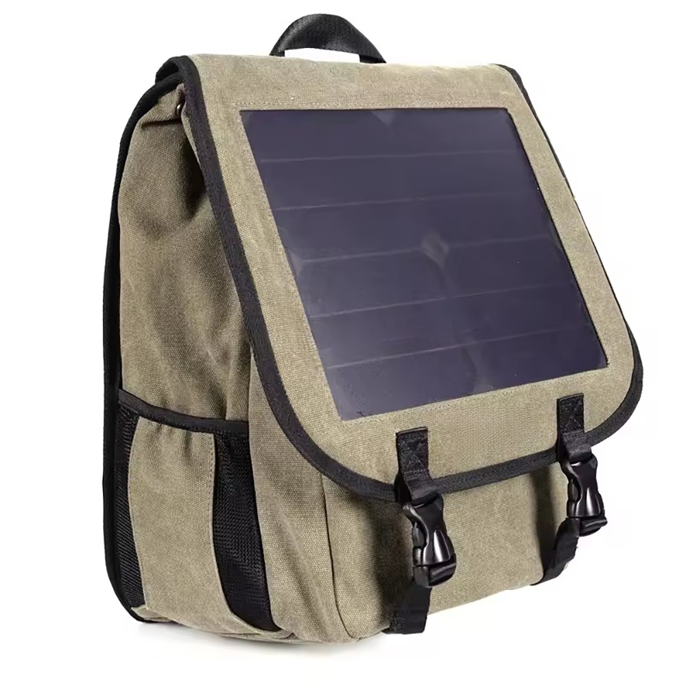 Canvas Solar Power Backpack