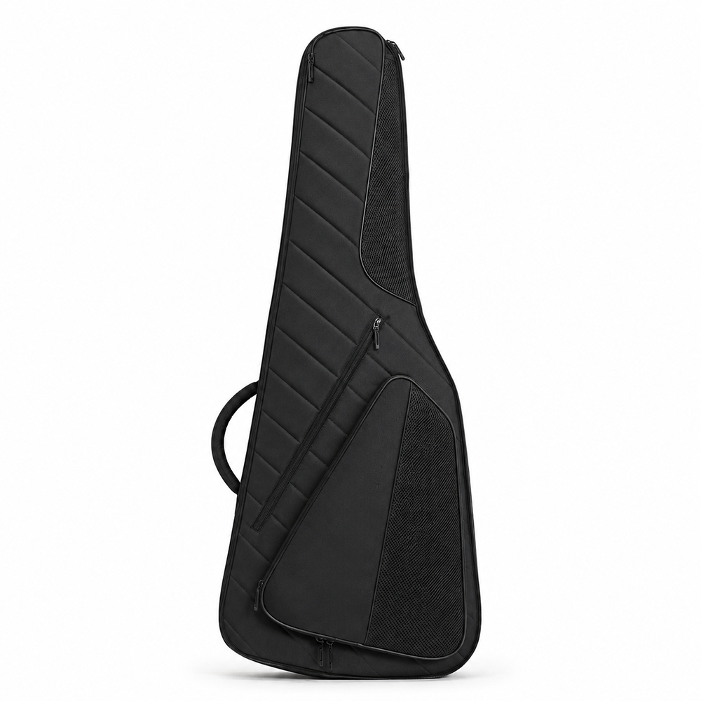 Electric Guitar Gig Bag Explorer Extreme Shaped Padded Soft Case Waterproof Oxford Instrument Backpack with Neck Support for Musicians Touring Wholesale B2B