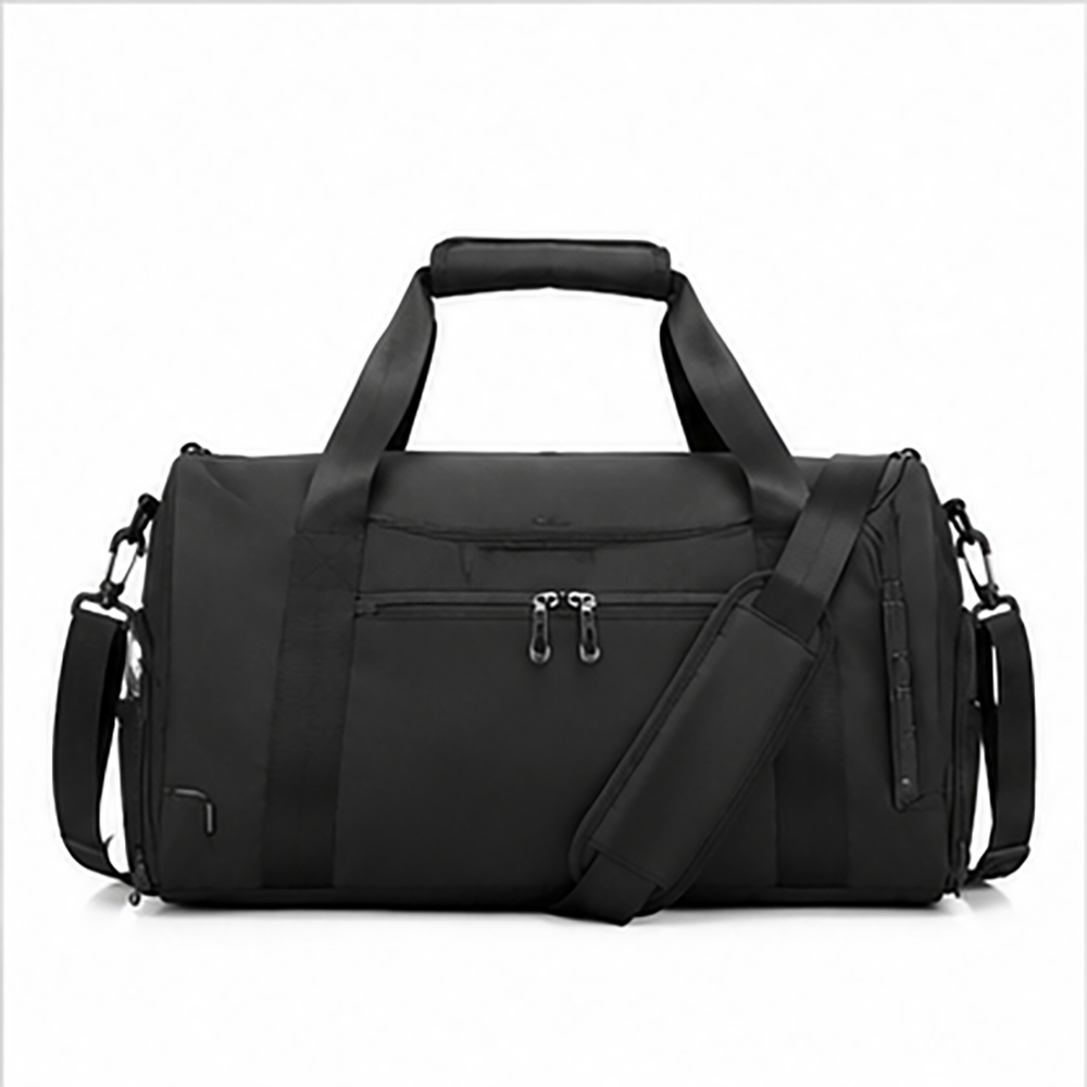 Sports Training Gym Duffle Bag Waterproof Nylon Weekender Holdall with Shoe Compartment and Bottom Feet Studs for Men Women Fitness Travel Wholesale B2B
