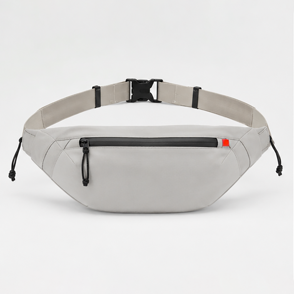 Waist Bag Lightweight Water-Resistant Nylon Fanny Pack with Breathable Mesh Back for Running Sports Men Women Wholesale B2B