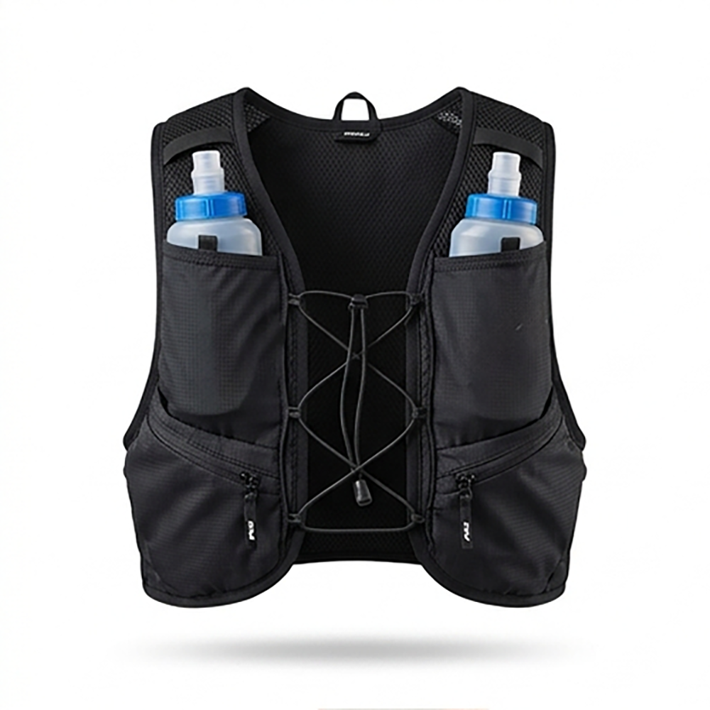 Hydration Vest Ultra Lightweight Breathable Mesh Running Pack with Soft Flask Pockets for Trail Marathon Men Women Wholesale B2B