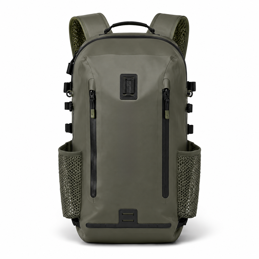 Waterproof Fishing Tackle Backpack Modular TPU Gear Bag with Adjustable Dividers for Anglers Outdoor Photographers Wholesale B2B