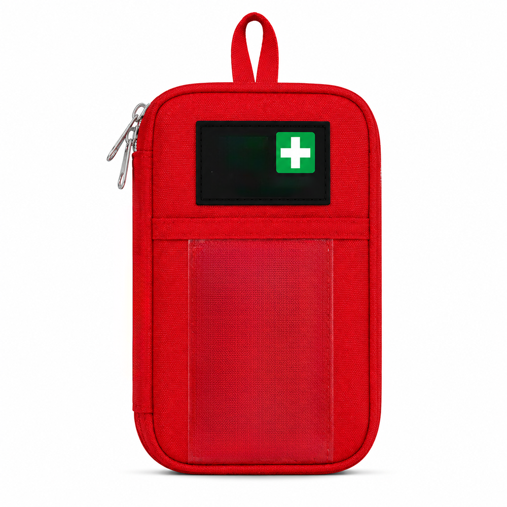 Compact Labeled First Aid Kit Bag Mini Waterproof Emergency Medical Pouch for Outdoor Hiking Travel & EDC Wholesale B2B