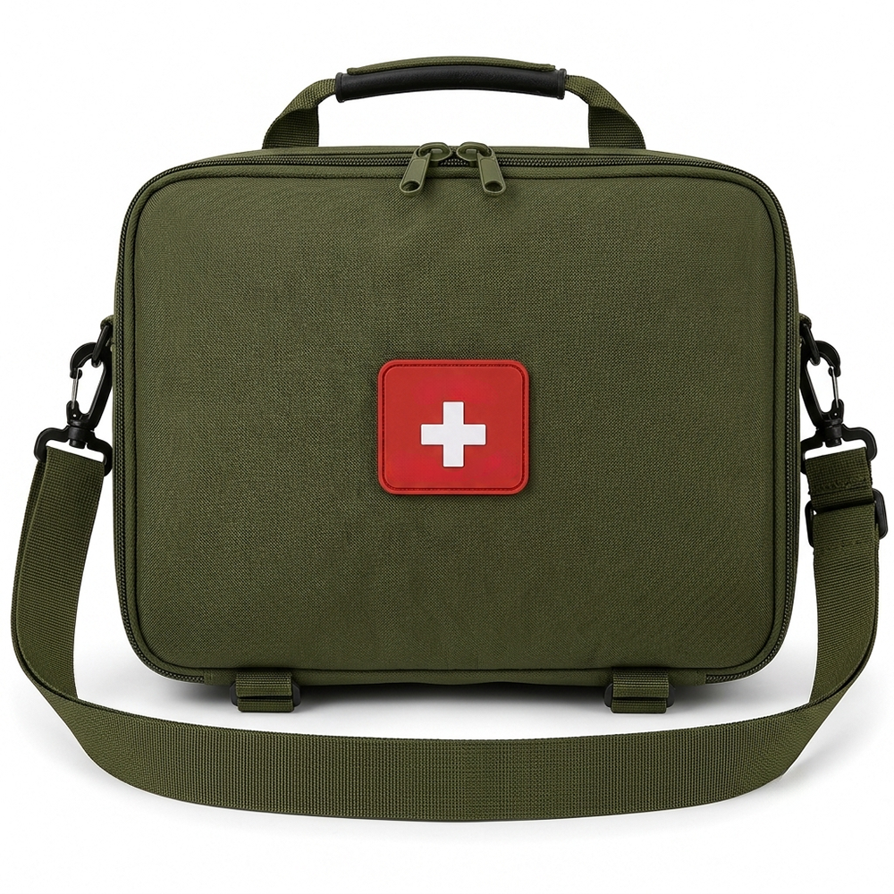 Tactical MOLLE Medical Bag Waterproof Oxford Responder First Aid Pack with Shoulder Strap for Wilderness Rescue & Emergency Preparedness Wholesale B2B