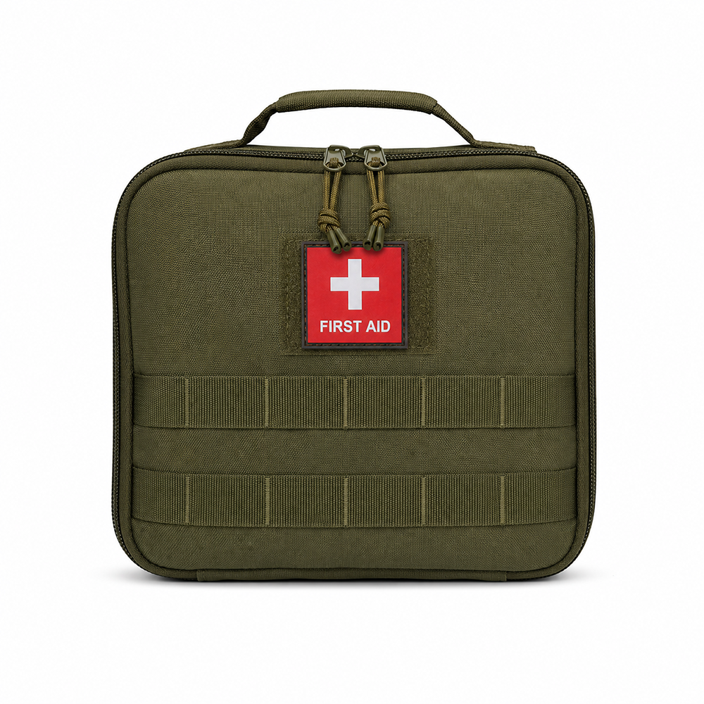 Tactical MOLLE Medical Bag Waterproof Oxford IFAK Trauma Pouch for Outdoor Camping Vehicle & Emergency Response Wholesale B2B