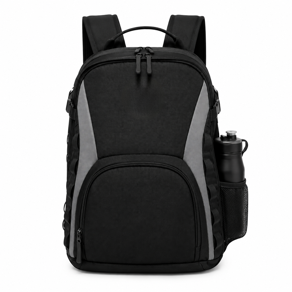 Soccer Backpack Waterproof Polyester Sports Bag with Ball Holder & Water Bottle Pocket for Players Wholesale B2B