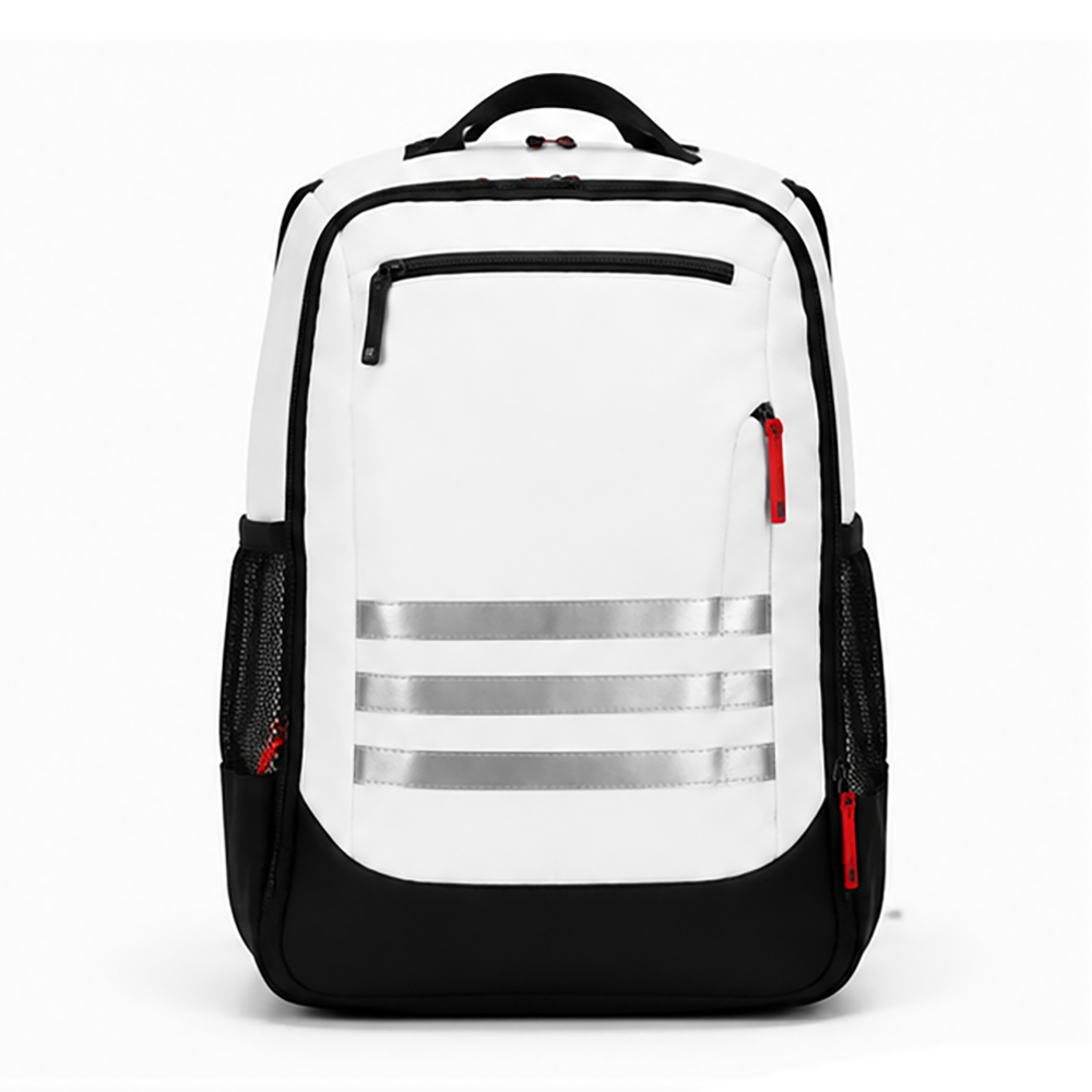 Basketball Backpack Waterproof Polyester Sports Bag with Bottom Shoe Compartment & Reflective Stripes for Players Wholesale B2B