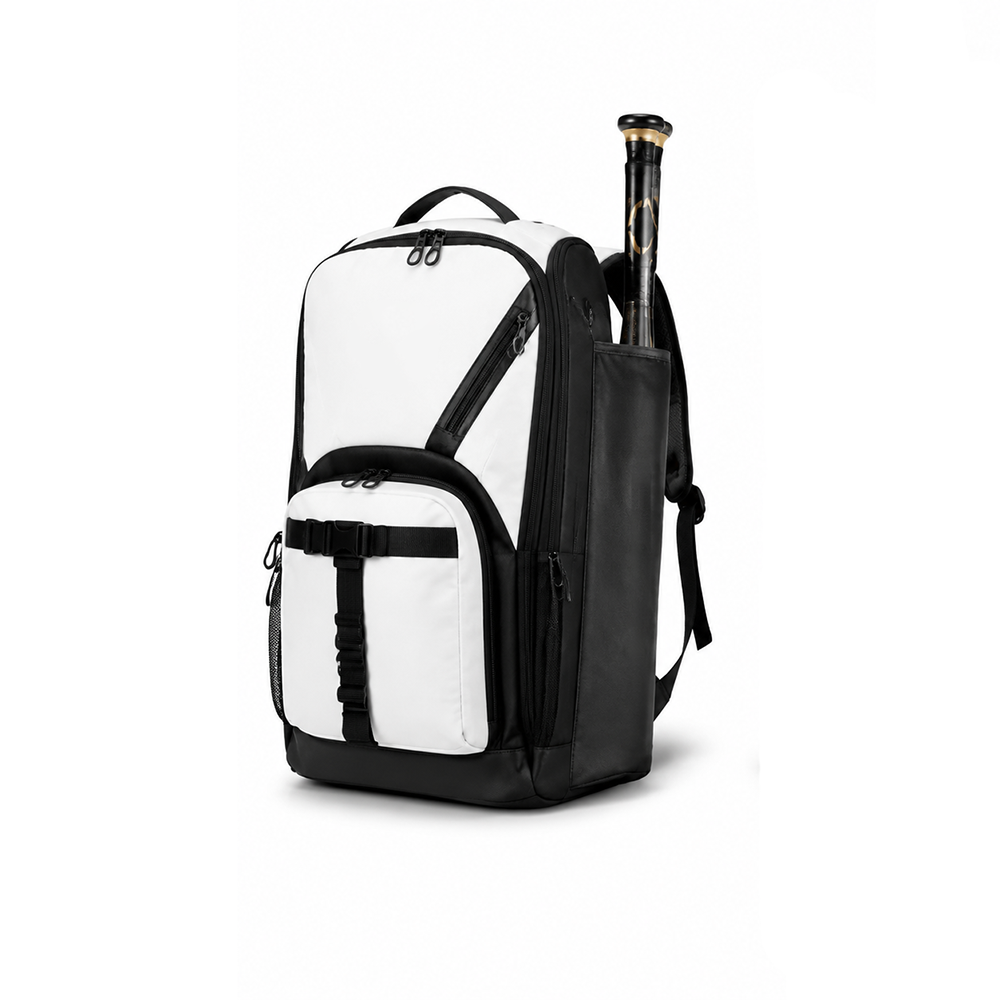 Baseball Backpack Waterproof Polyester Equipment Bag with Dual Bat Holders & Cleat Compartment for Players Wholesale B2B