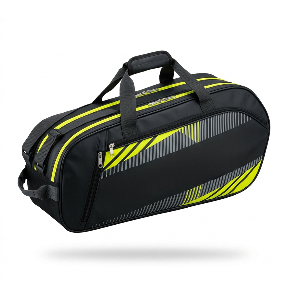 Badminton Racket Duffel Bag Heavy Duty Oxford Polyester Multi Compartment Holdall for Professional Players Wholesale B2B
