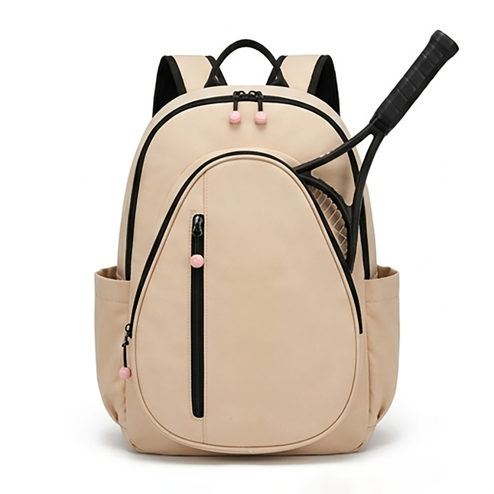 Tennis Racket Backpack Canvas Polyester Multi Functional Sports Daypack with Laptop Sleeve for Women Wholesale B2B