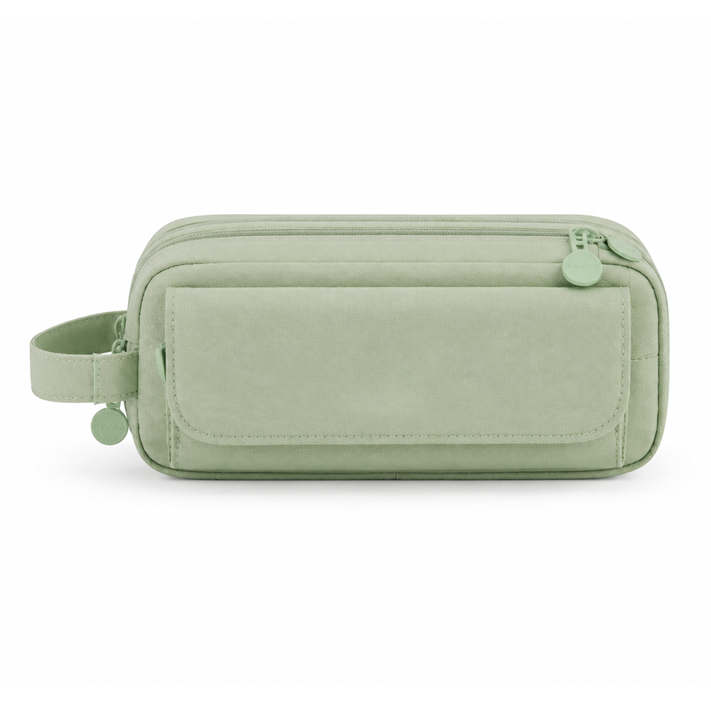 Pencil Case Aesthetic Multi Layer Large Capacity Oxford Stationery Pouch with Handle for Students School Office Wholesale B2B