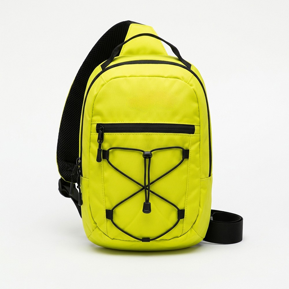 Sling Backpack Water Resistant Nylon Urban Outdoor Crossbody Shoulder Bag with Bungee Cord for Travel B2B Wholesale