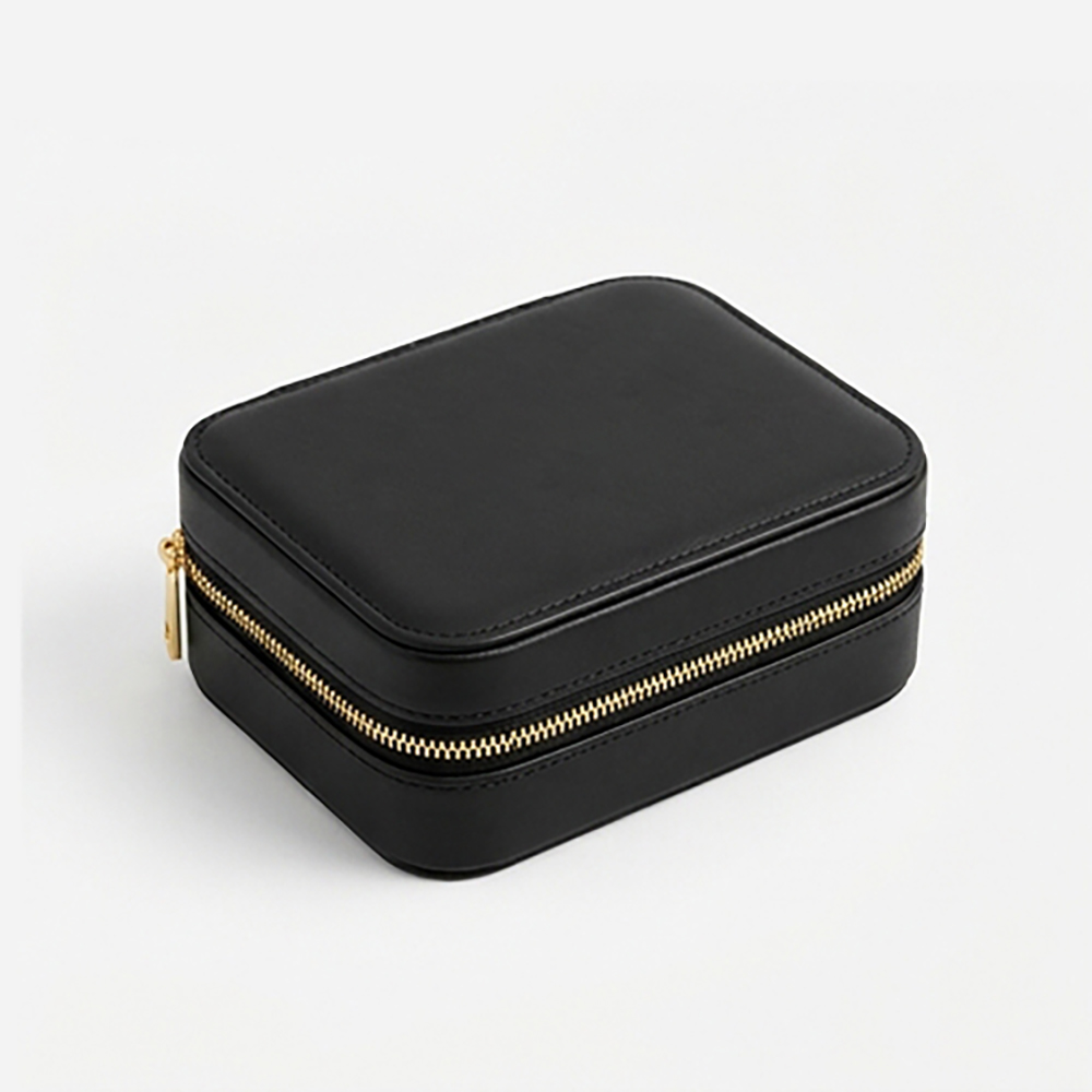 Jewelry Case Small Leather Travel Jewelry Organizer for Women B2B Wholesale