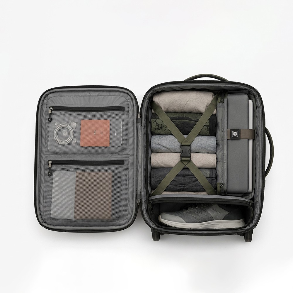 Trolley Bag Ripstop Nylon Shoe Compartment Outdoor Travel Men Wholesale