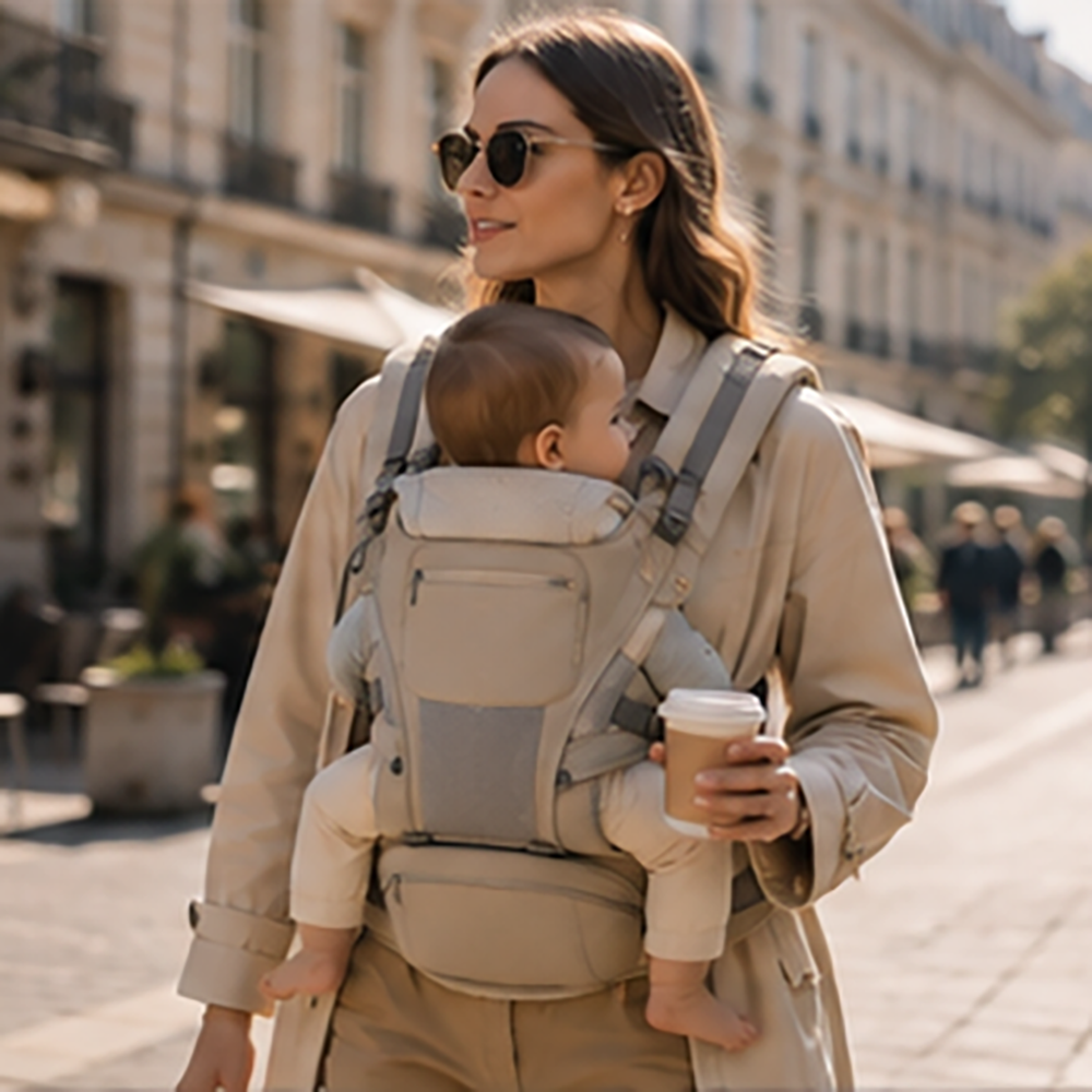 Baby Carrier Ergonomic 3D Mesh Outdoor Travel Parents Wholesale