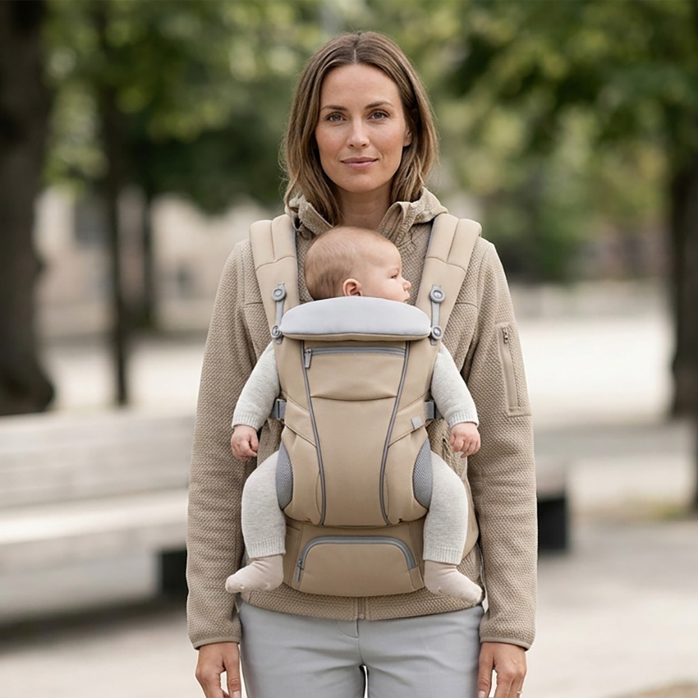 Baby Carrier Ergonomic Mesh Head Support Outdoor Travel Parents Wholesale