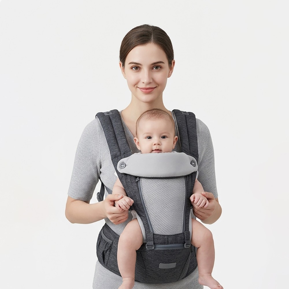 Baby Carrier Ergonomic Breathable Mesh Outdoor Travel Parents Wholesale