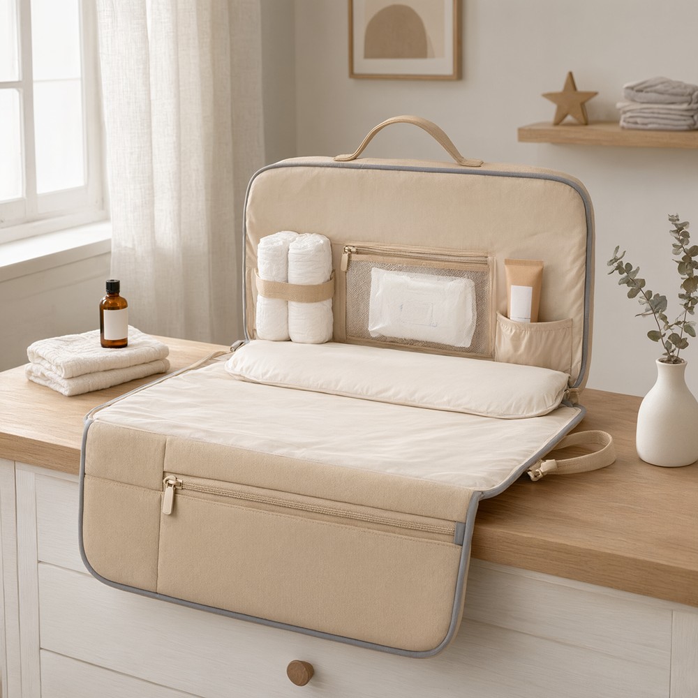 Diaper Changing Pad Waterproof Organizer Pocket Travel Nursery Parents Wholesale