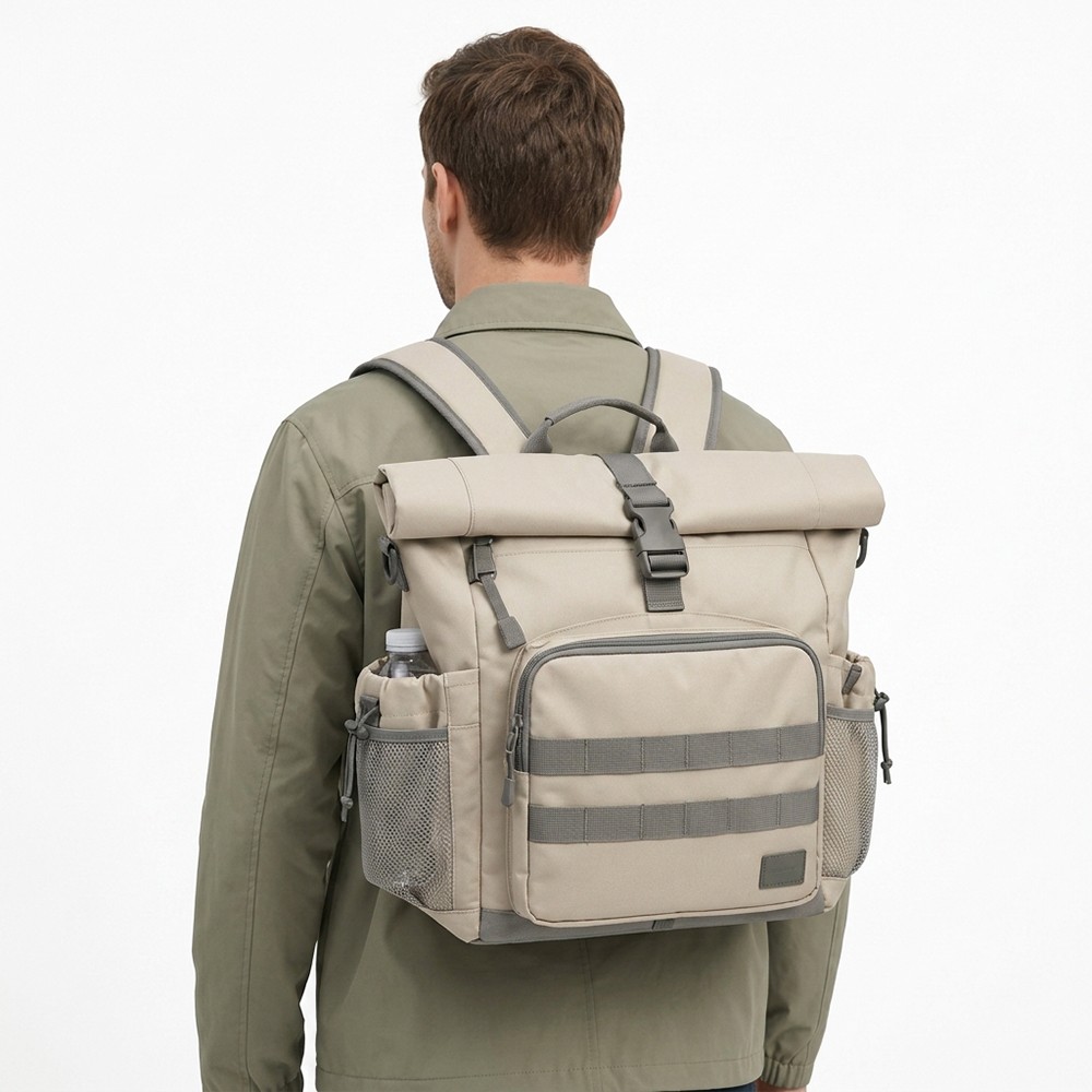 Picnic Bag Insulated Oxford Roll Top Outdoor Camping Family Wholesale